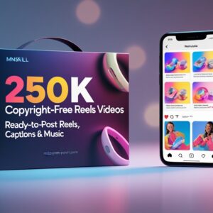২.৫ লাখ কপিরাইট ফ্রি রিলস ভিডিও