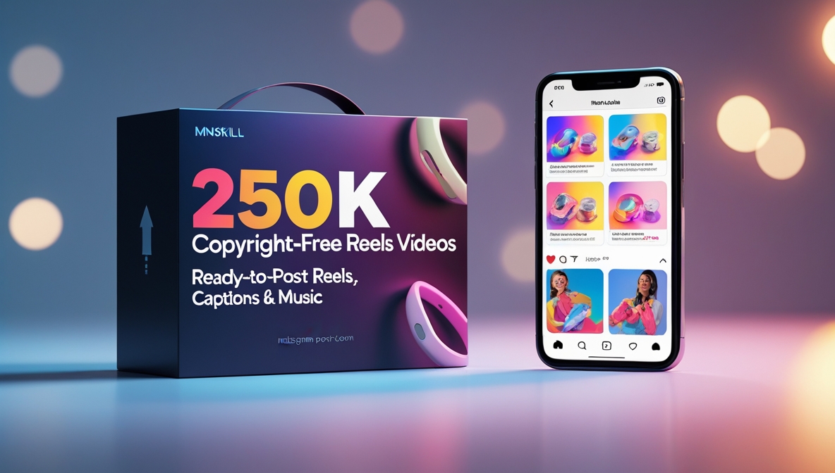 ২.৫ লাখ কপিরাইট ফ্রি রিলস ভিডিও